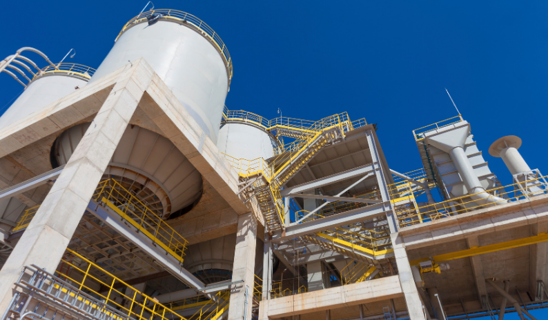 Cement production facilities with crushers, mills, and dynamic equipment bolting solutions